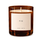 Lije Fig — amber vessel front