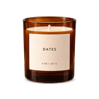 Lije Dates — amber vessel front