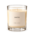 Lije Dates — clear vessel, front view, transparent background