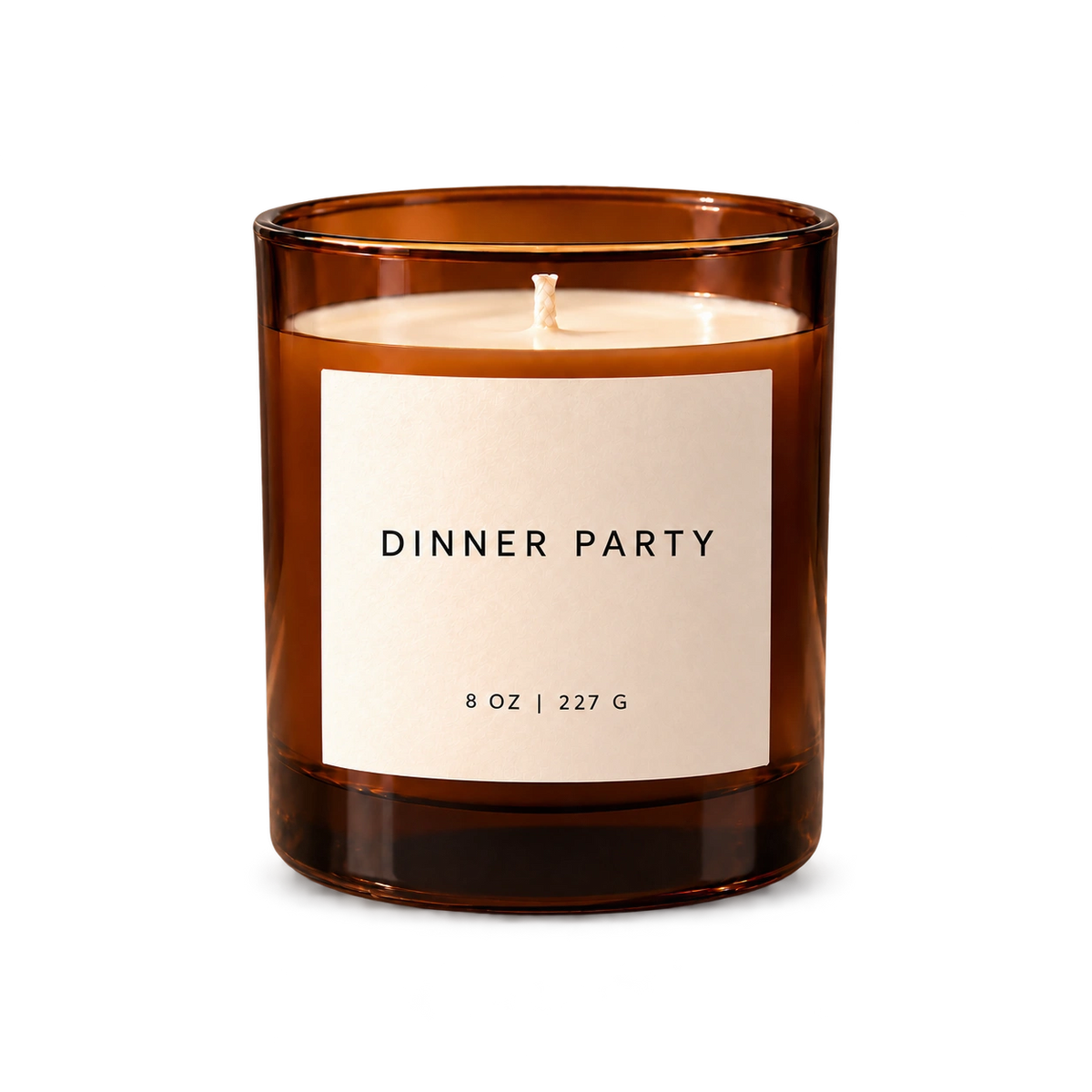 Lije Dinner Party — amber vessel front