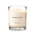 Lije Dinner Party — clear vessel, front view, transparent background