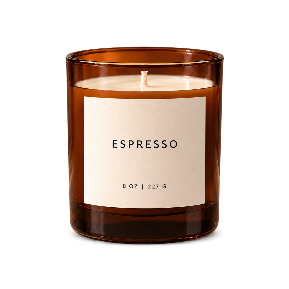 Lije Espresso — amber vessel front