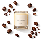 Lije Espresso scent profile on warm cream