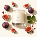 Lije Fig scent profile on warm cream
