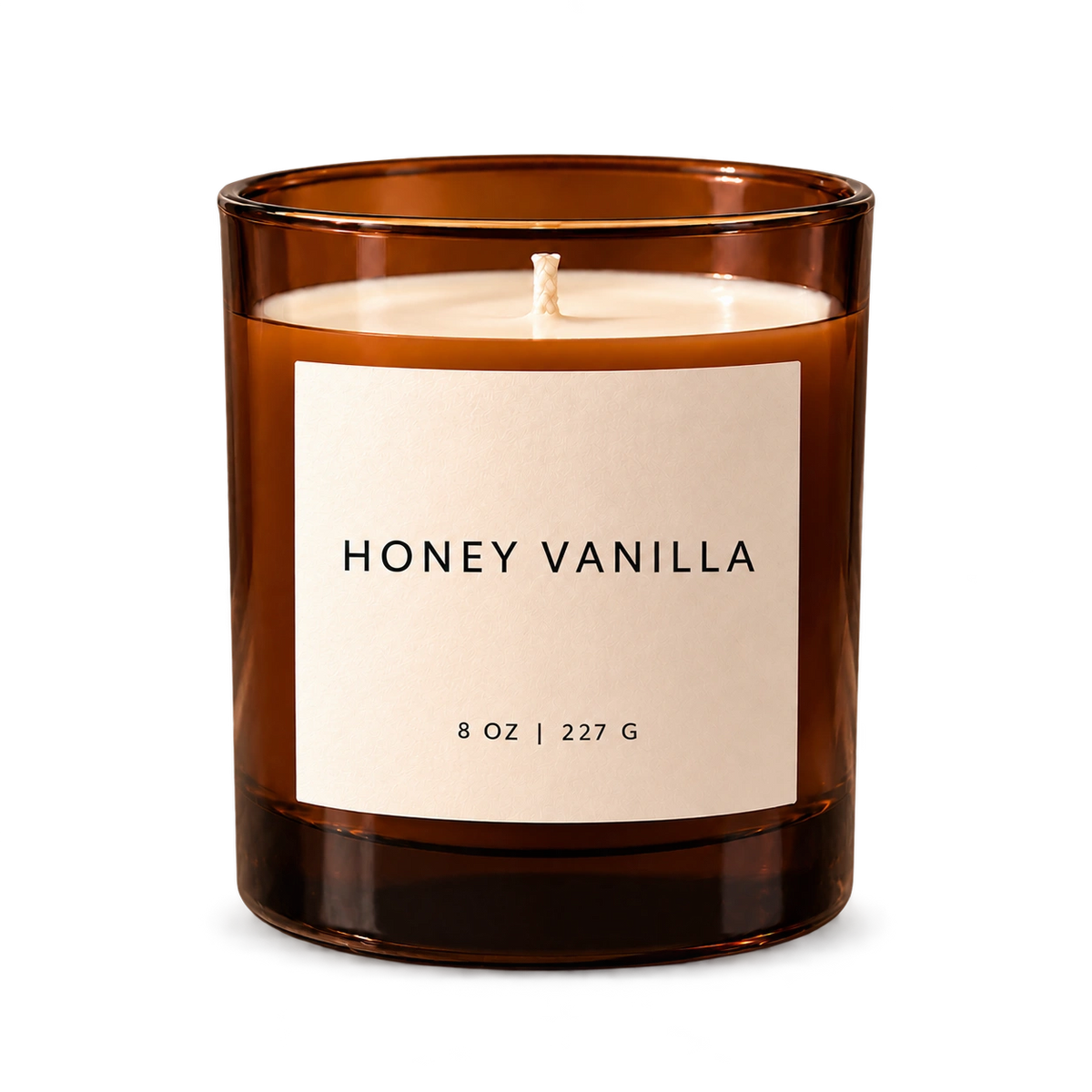 Lije Honey Vanilla — amber vessel front