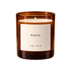 Lije Peach — amber vessel front