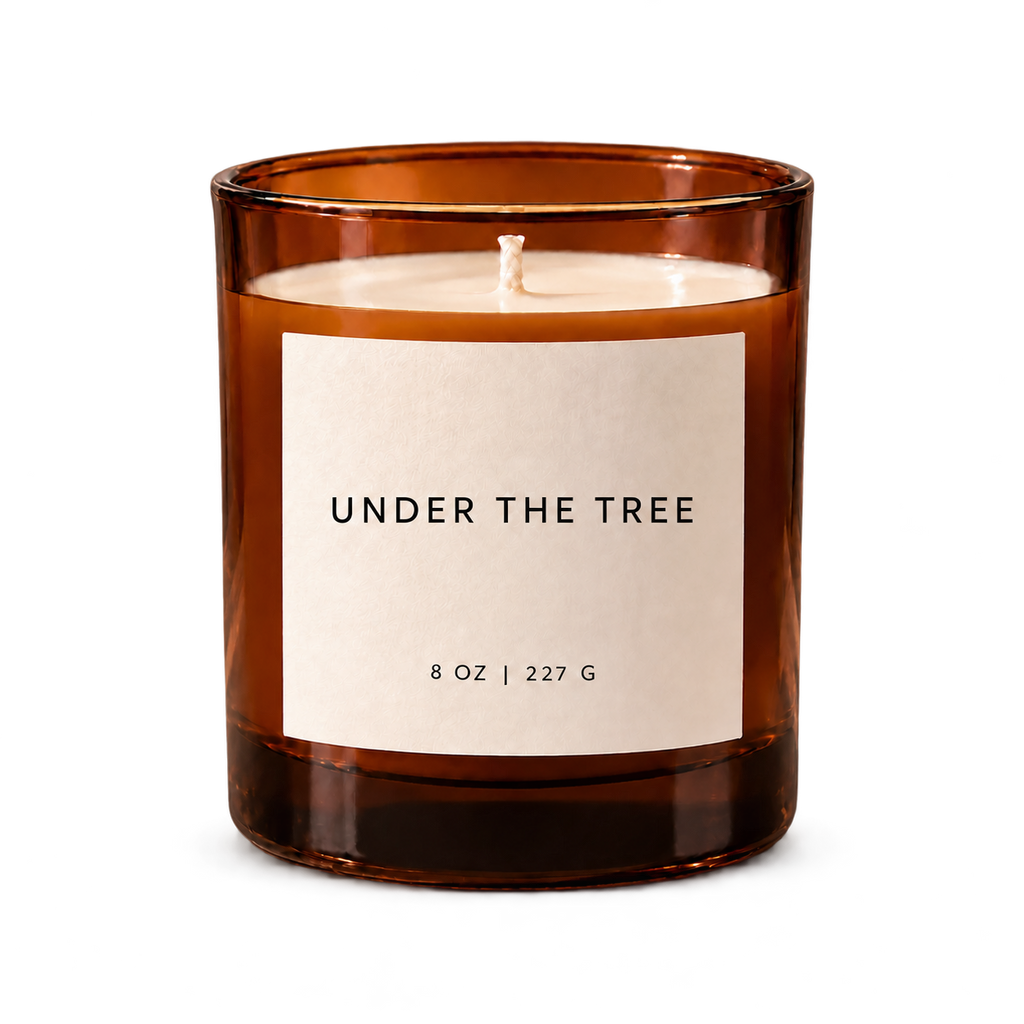 Lije Under the Tree — amber vessel front