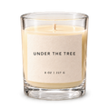 Under the Tree candle — clear vessel