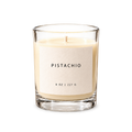 Lije Pistachio — clear vessel, front view, transparent background