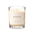 Lije Pistachio — clear vessel, front view, transparent background