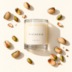Lije Pistachio scent profile on warm cream
