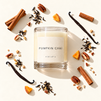 Lije Pumpkin Chai scent profile with small pumpkin pieces
